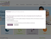 Tablet Screenshot of circadin.com